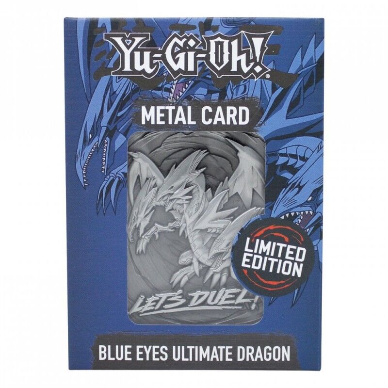 Yu-Gi-Oh! Blue Eyes ultimate Dragon Metal Card