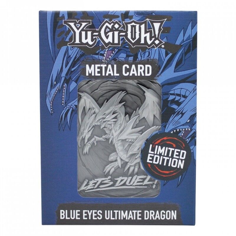 Yu-Gi-Oh! Blue Eyes ultimate Dragon Metal Card 