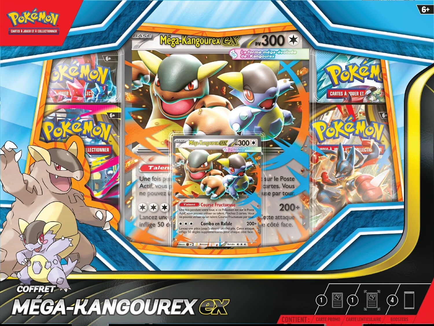 Pokémon Coffret Méga-Kangourex ex - FR