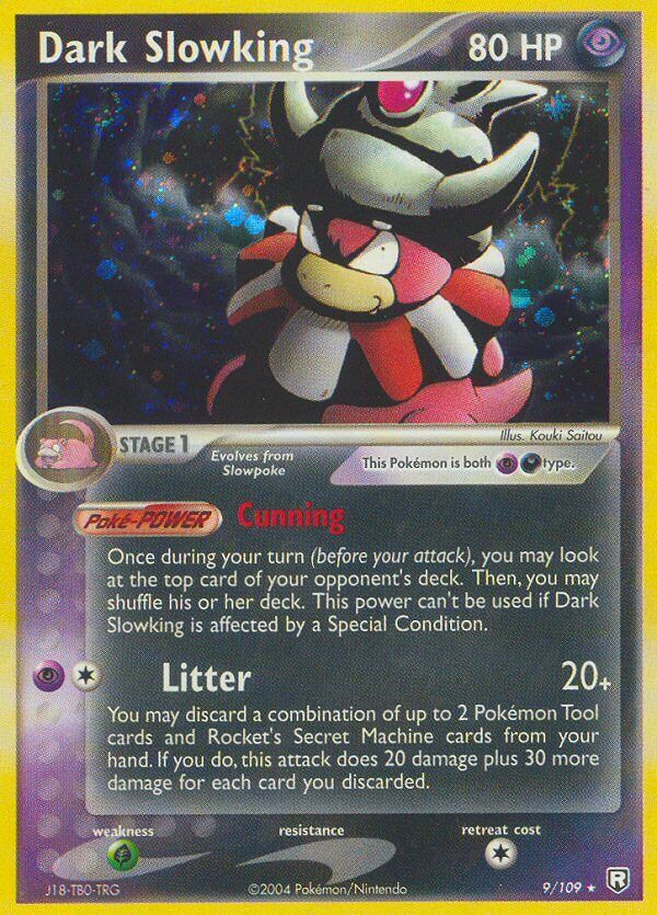 Dark Slowking - 9/109 - Reverse Holo - EN