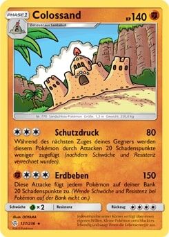 Colossand 127/236 - Pokémon TCG