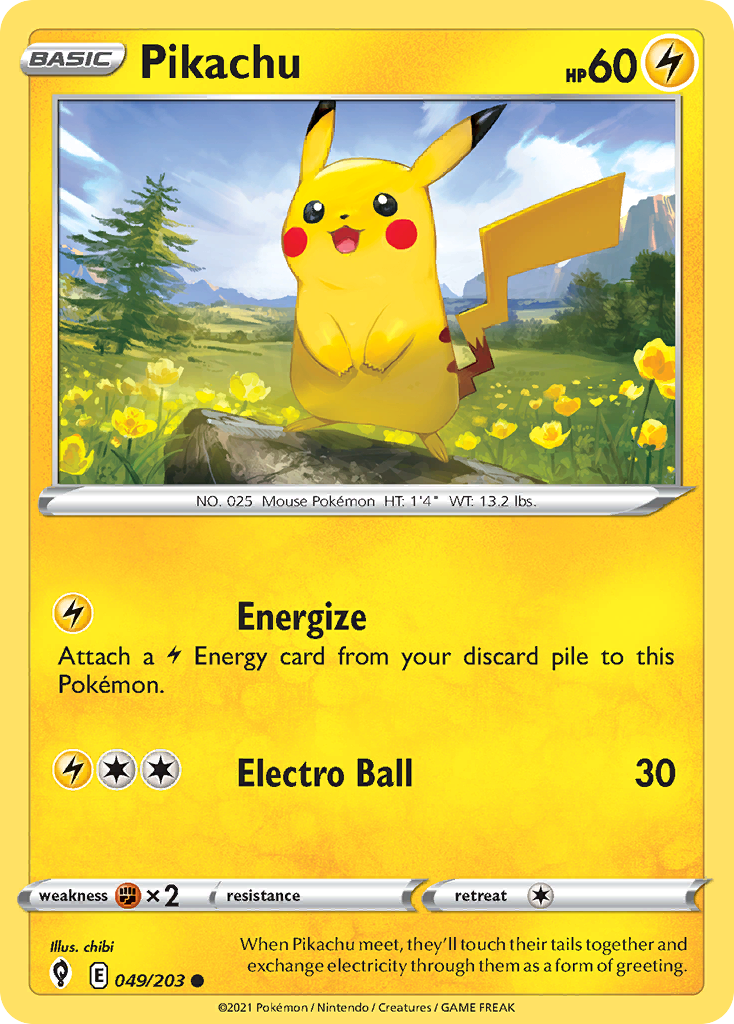 Pikachu - 049/203 - EN