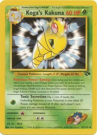 Koga’s Kakuna - 47/132 - Unlimited - EN