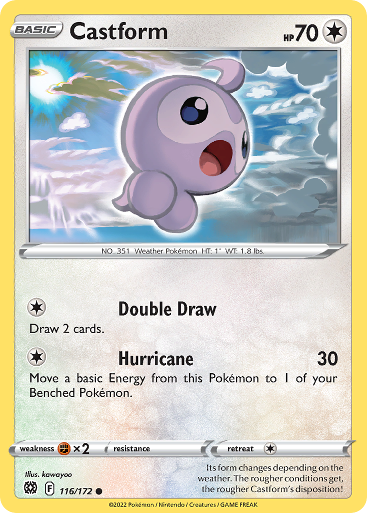 Castform - 116/172 - EN Castform - 116/172 - EN