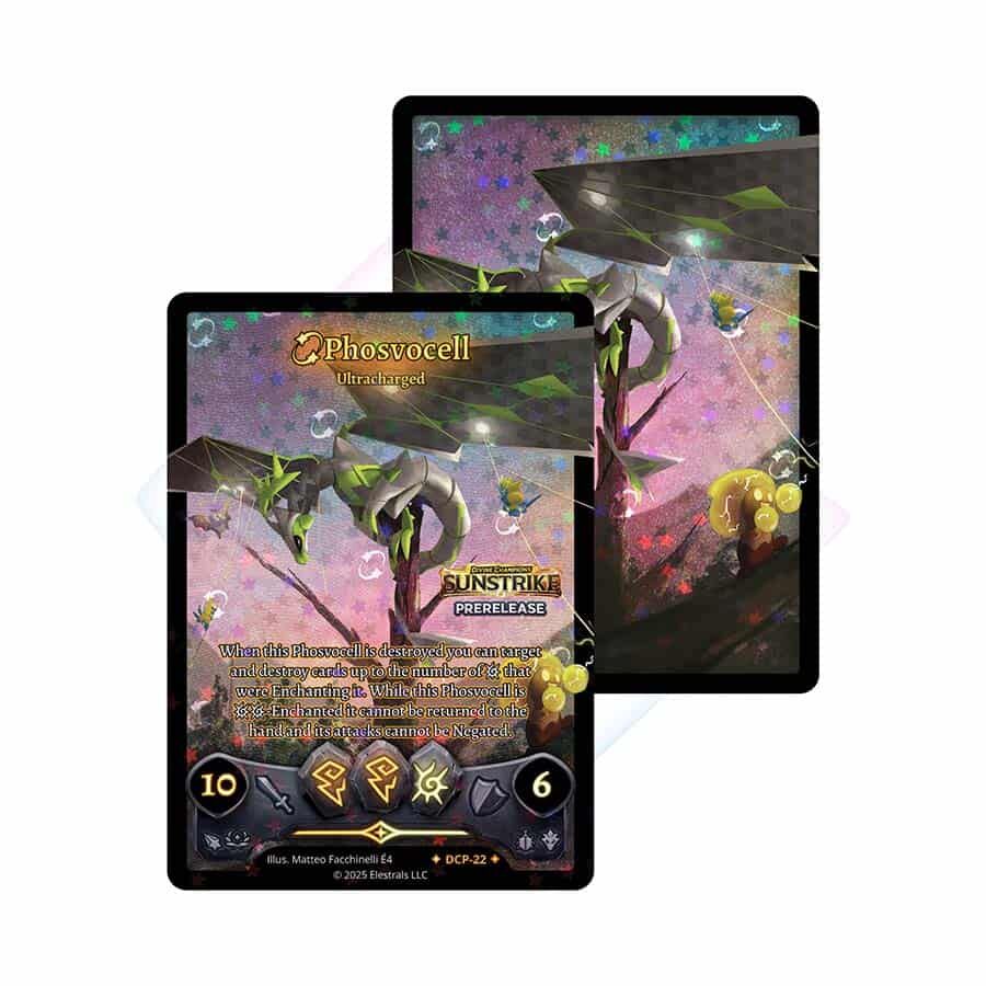 SUNTRIKE Divine Champions - Stellar Jolten Champion of Hera Promo Card - ELESTRALS TCG - EN 
