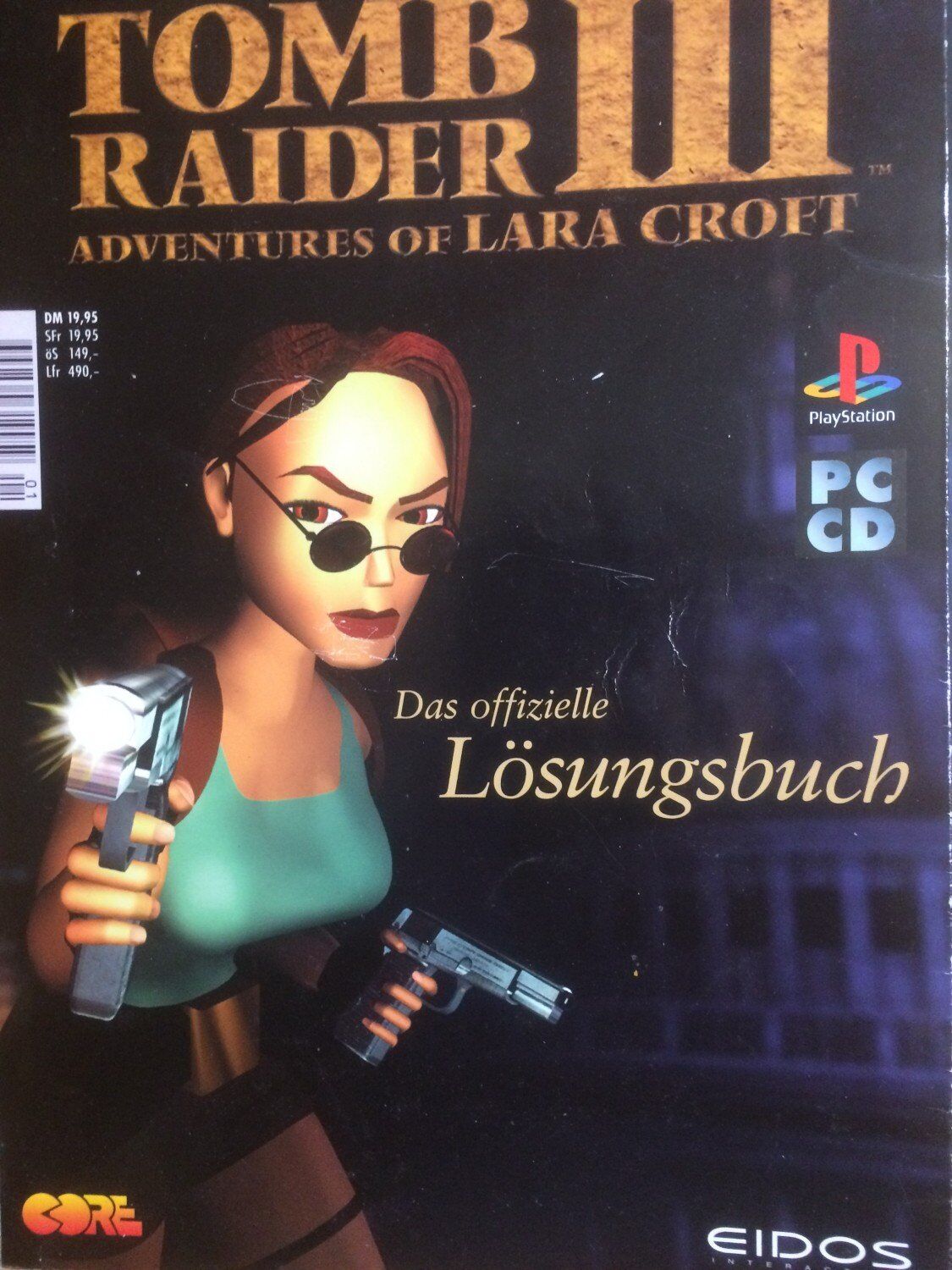 Tomb Raider III - Adventures Of Lara Croft - das offizielle Lösungsbuch - DE