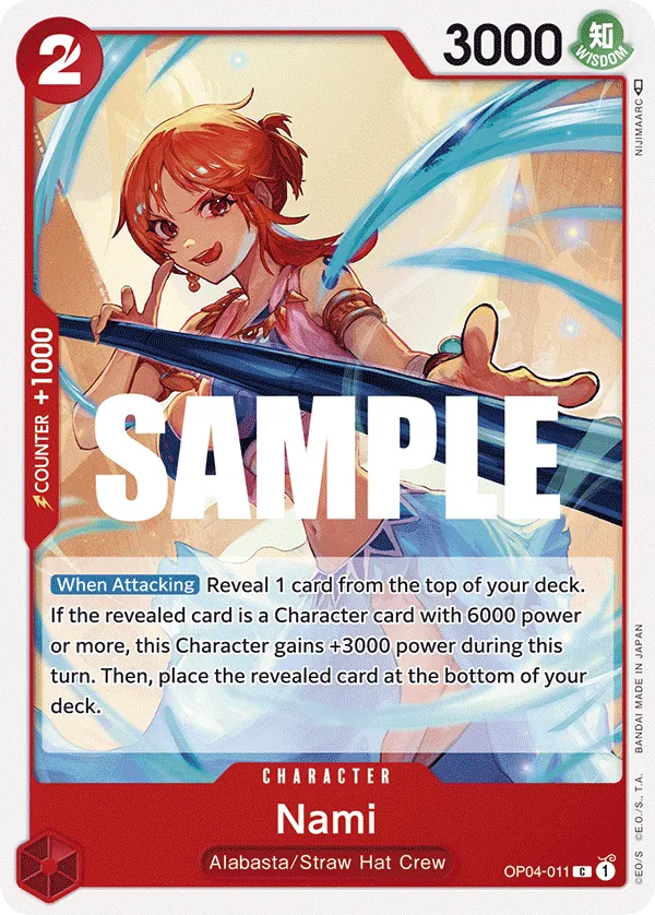Nami - OP04-011 Nami - OP04-011