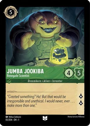 Jumba Jookiba - Renegade Scientist - 83/204 - EN Jumba Jookiba - Renegade Scientist - 83/204 - EN