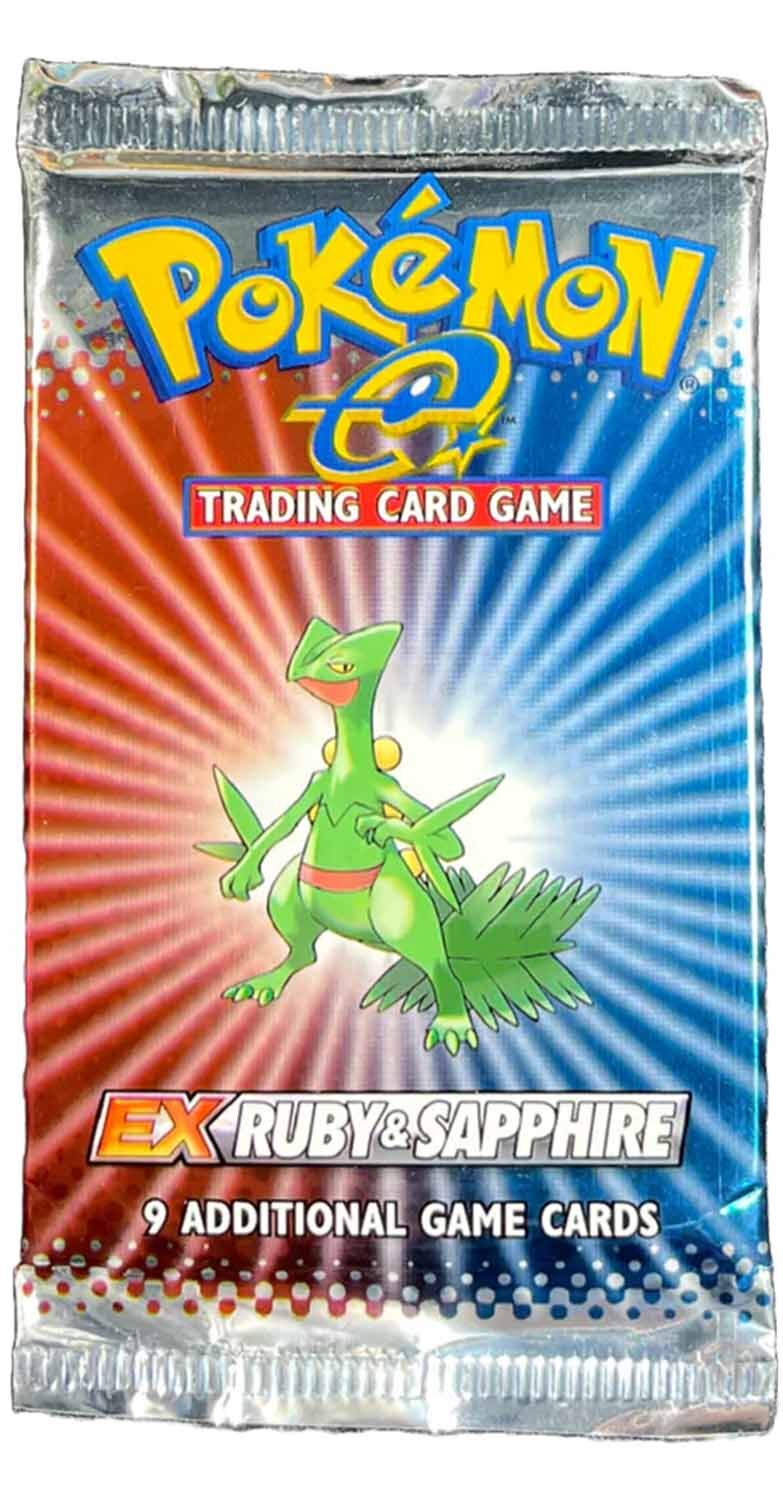 Pokémon EX Ruby & Sapphire Booster Sealed (Random Pack Art) - EN Pokémon EX Ruby & Sapphire Booster Sealed (Random Pack Art) - EN