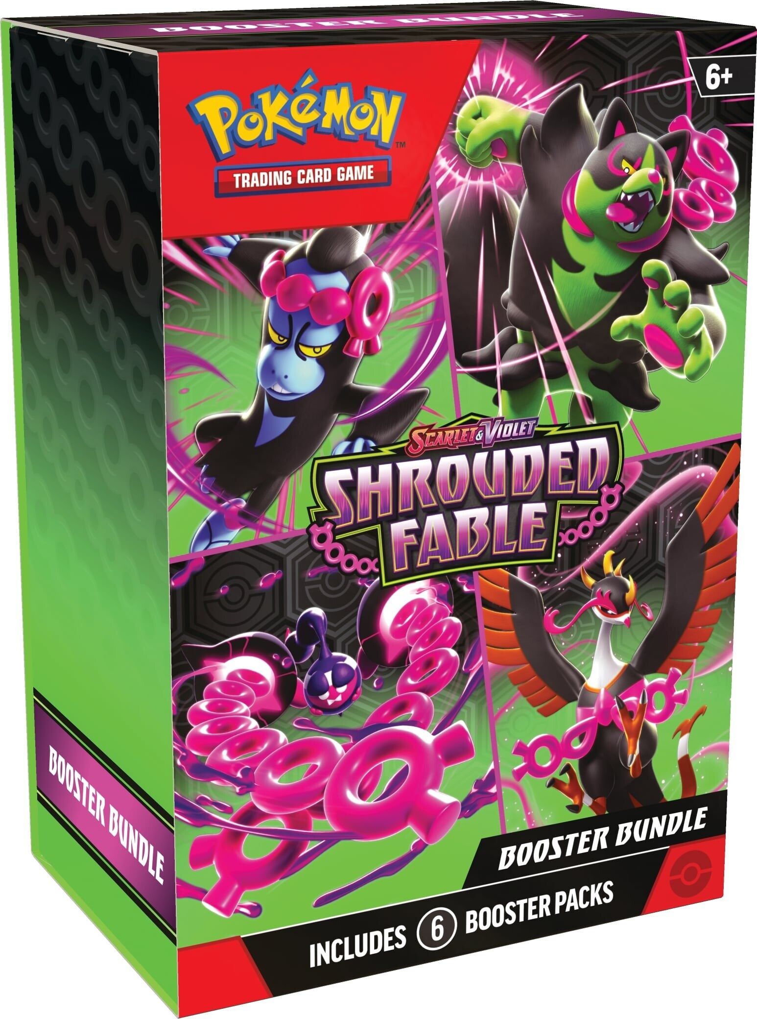 Pokémon TCG: Scarlet & Violet-Shrouded Fable Booster Bundle (6 Packs) - EN Pokémon TCG: Scarlet & Violet-Shrouded Fable Booster Bundle (6 Packs) - EN