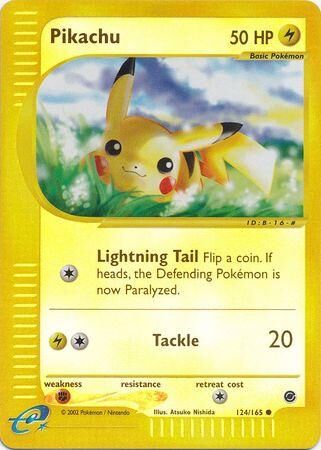 Pikachu - 124/165 - Reverse Holo - EN