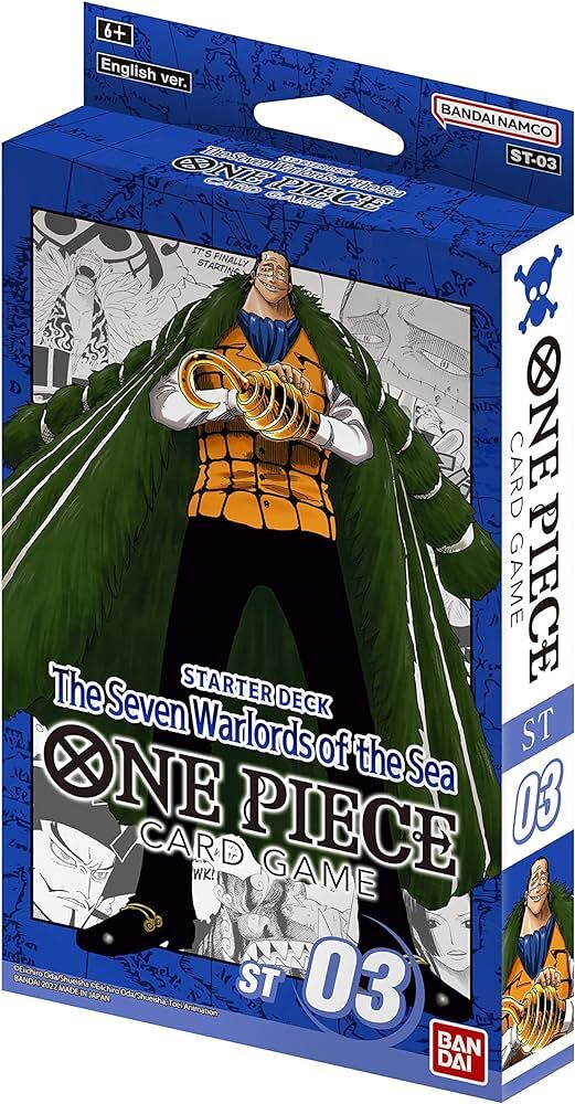 The Seven Warlords of the Sea ST-03 Starter Deck - One Piece Card Game - JPN The Seven Warlords of the Sea ST-03 Starter Deck - One Piece Card Game - JPN