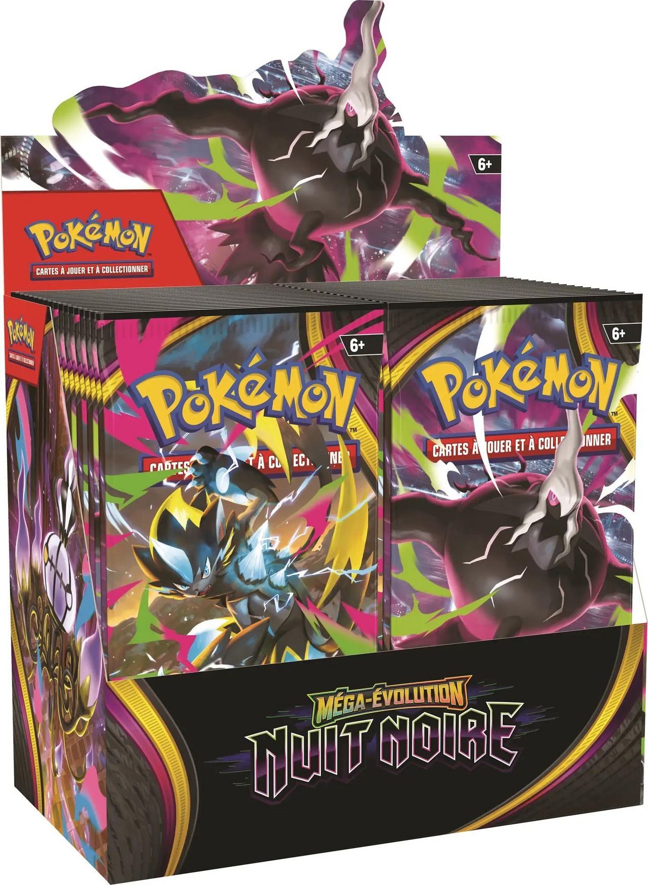 Pokémon TCG: Mega Evolution (ME05) - Nuit Noire Booster Display (36 packs) - FR Pokémon TCG: Mega Evolution (ME05) - Nuit Noire Booster Display (36 packs) - FR