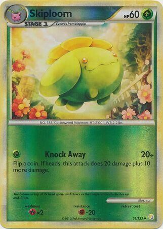 Skiploom - 51/123 - Reverse Holo - EN Skiploom - 51/123 - Reverse Holo - EN