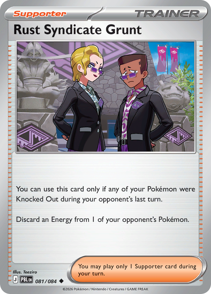 Rust Syndicate Grunt - 081/084 - EN Rust Syndicate Grunt - 081/084 - EN