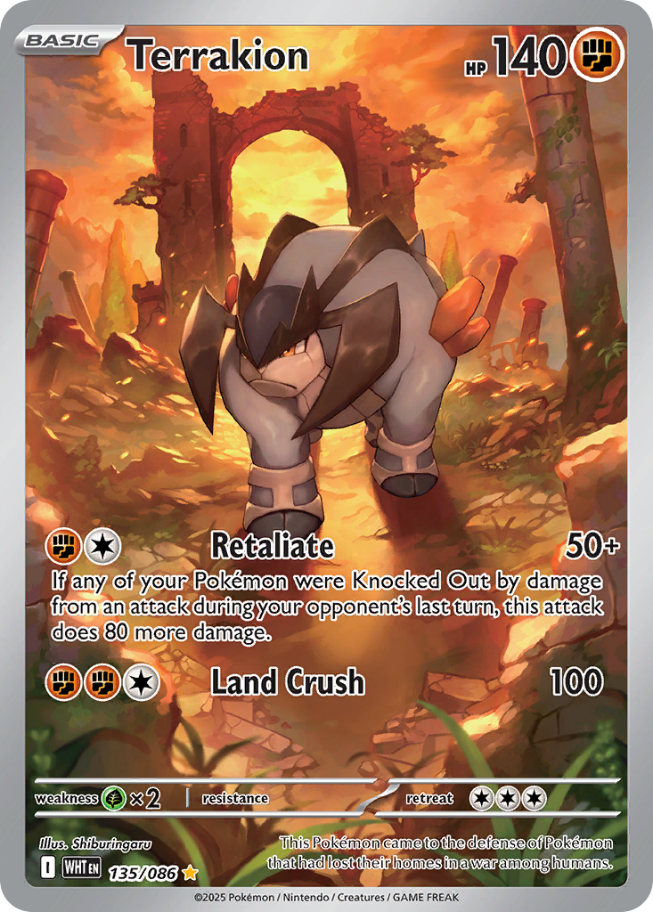 Terrakion - 135/086 - EN