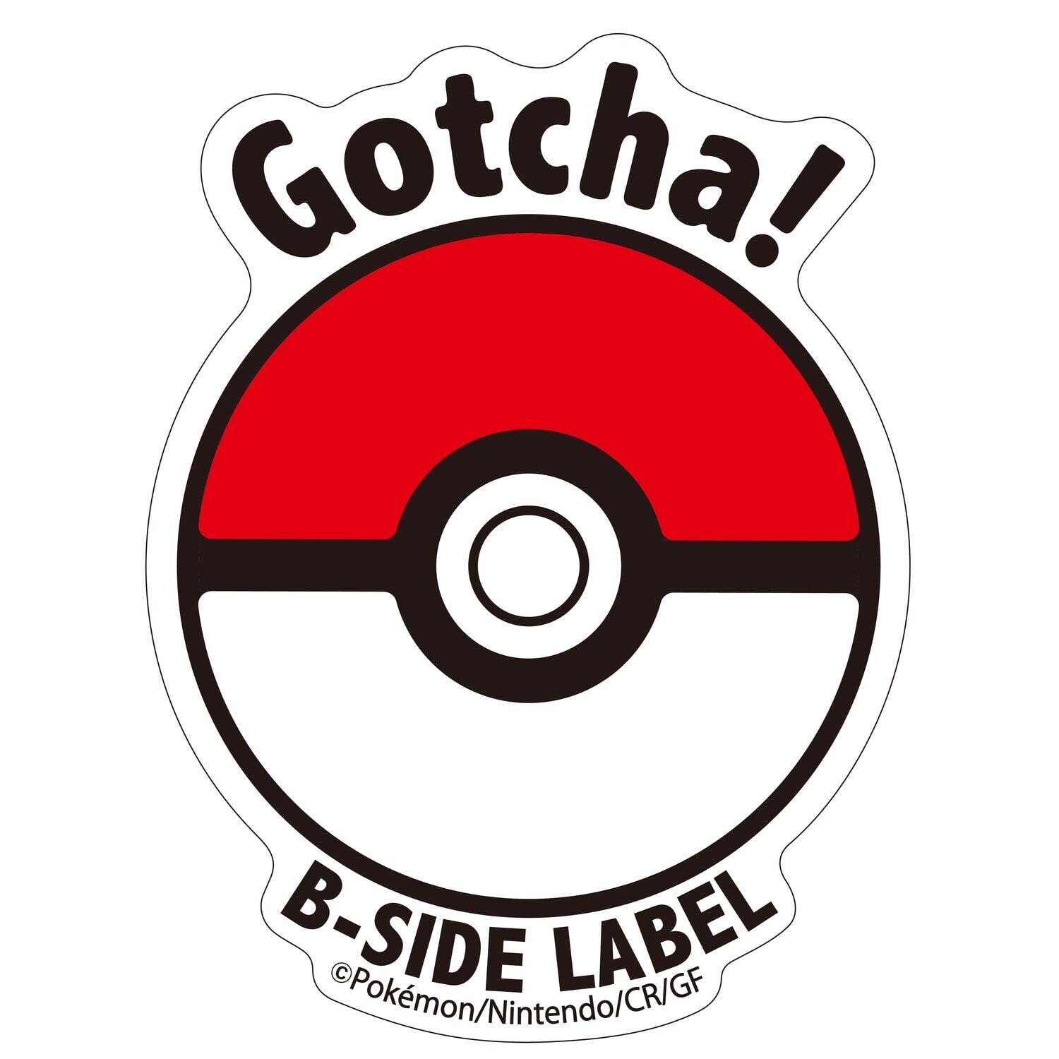 Pokémon B-Side Label Poké Ball Sticker