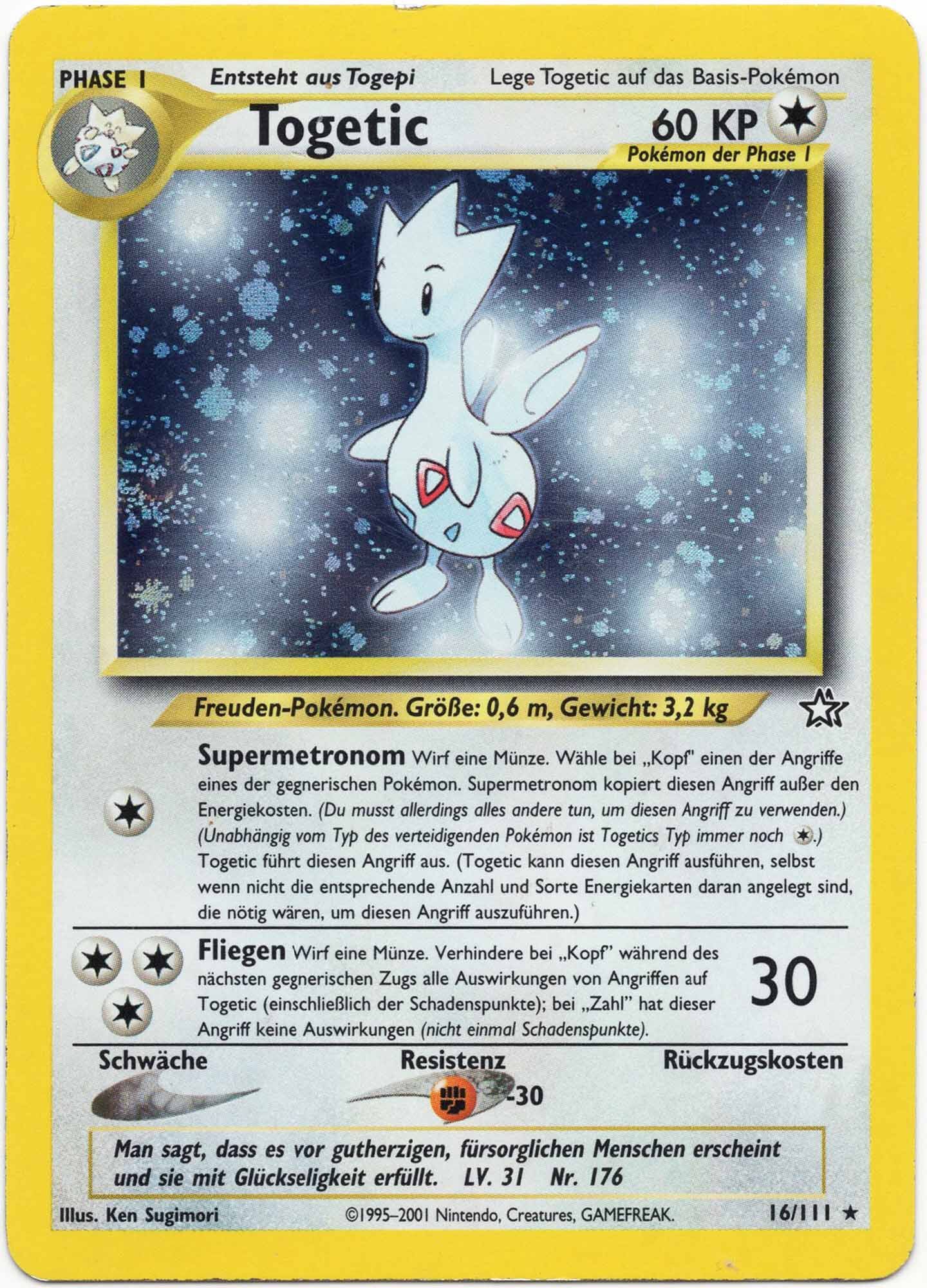 togetic-16-111-poke-mon-tcg-lightly-played Togetic - 16/111 - Pokémon TCG (Lightly Played)