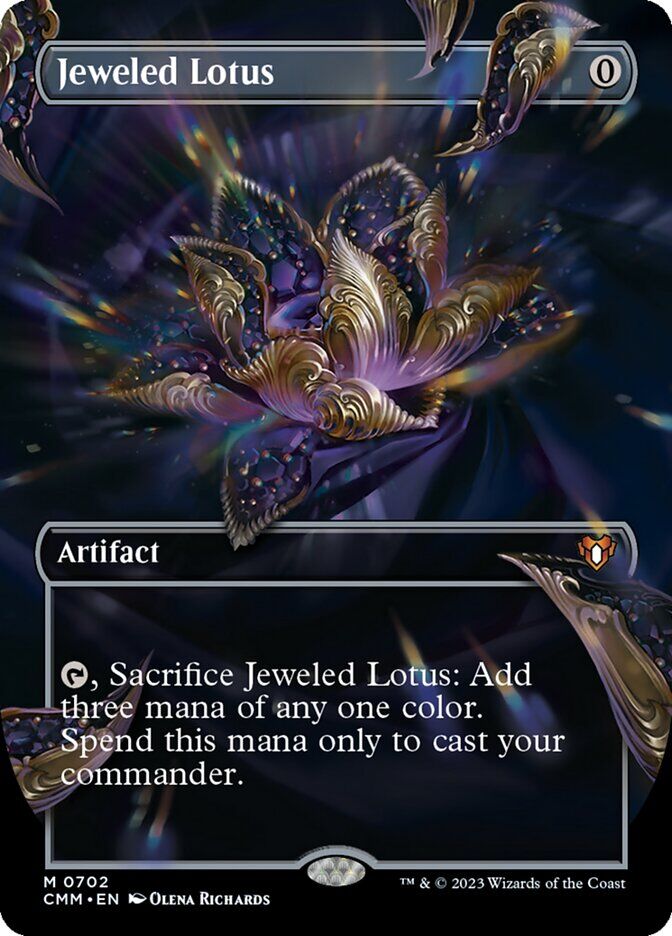 Jeweled Lotus - CMM 702 - Foil - EN - NM