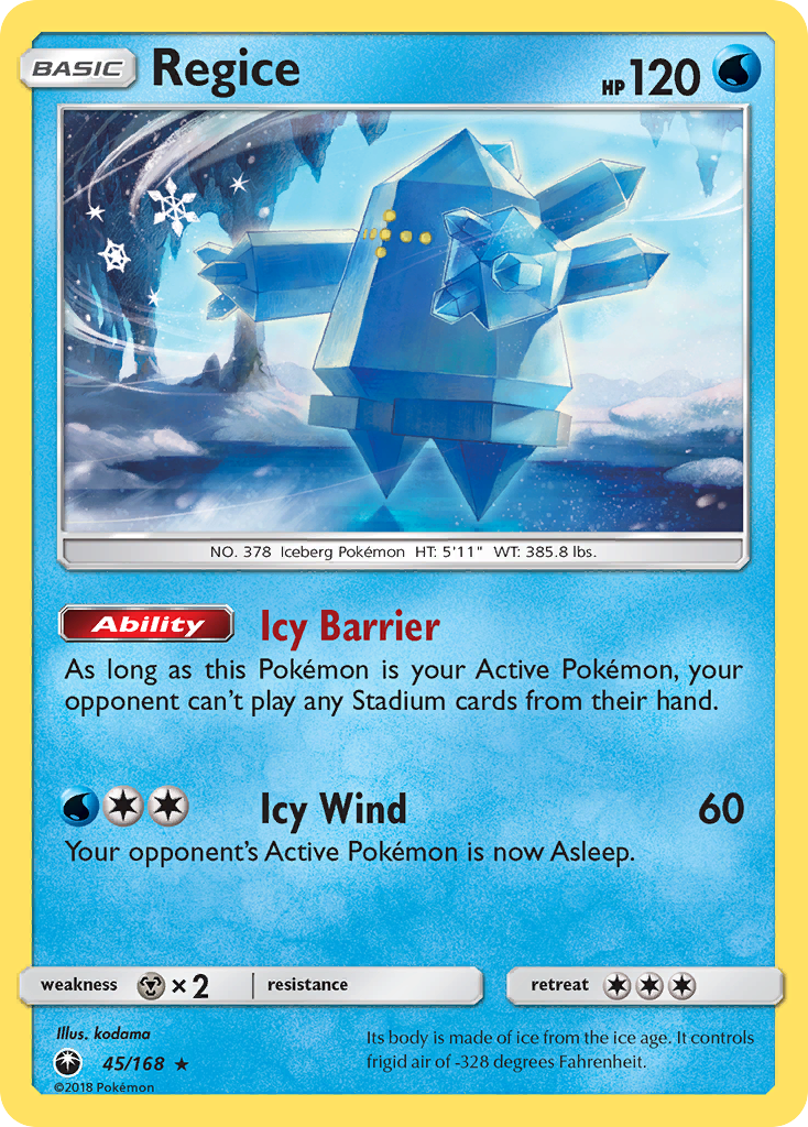 Regice - 45/168 - EN