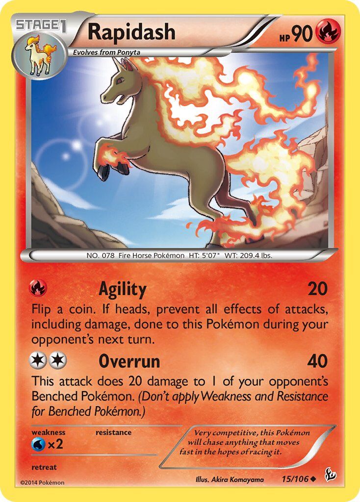 Rapidash - 15/106 - EN Rapidash - 15/106 - EN