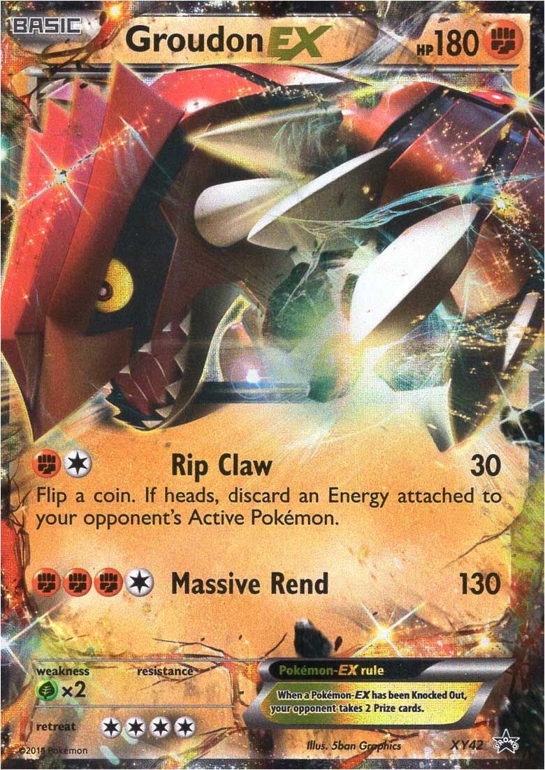 Pokémon Groudon-EX Tin Box
