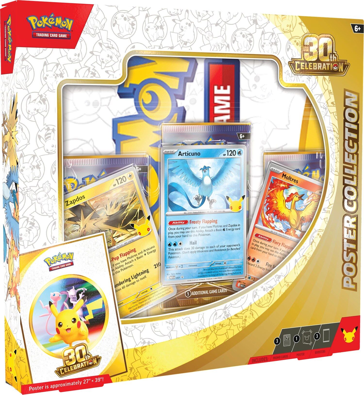 Pokémon TCG: 30th Anniversary Poster Collection - EN Pokémon TCG: 30th Anniversary Poster Collection - EN