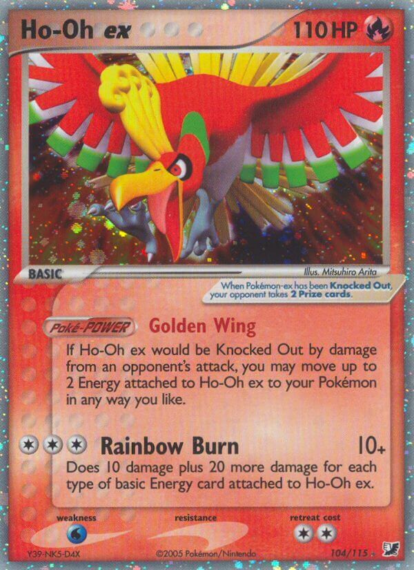 Ho-Oh ex - 104/115 - EN Ho-Oh ex - 104/115 - EN
