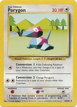 Porygon - 39/102 - Unlimited - EN