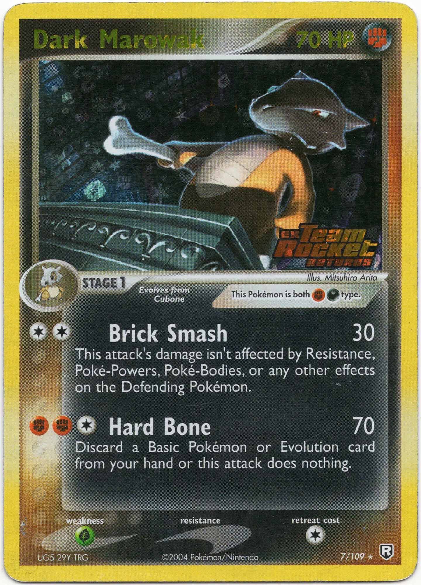 dark-marowak-7-109-poke-mon-tcg-lightly-played Dark Marowak - 7/109 - Pokémon TCG (Lightly Played)