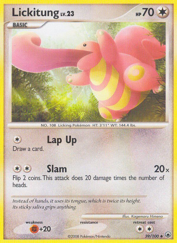 Lickitung - 39/100 - EN Lickitung - 39/100 - EN