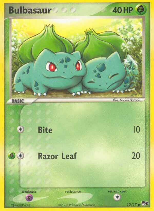 Bulbasaur - 12/17 - EN Bulbasaur - 12/17 - EN