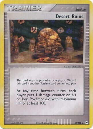 Desert Ruins - 88/101 - Reverse Holo - EN