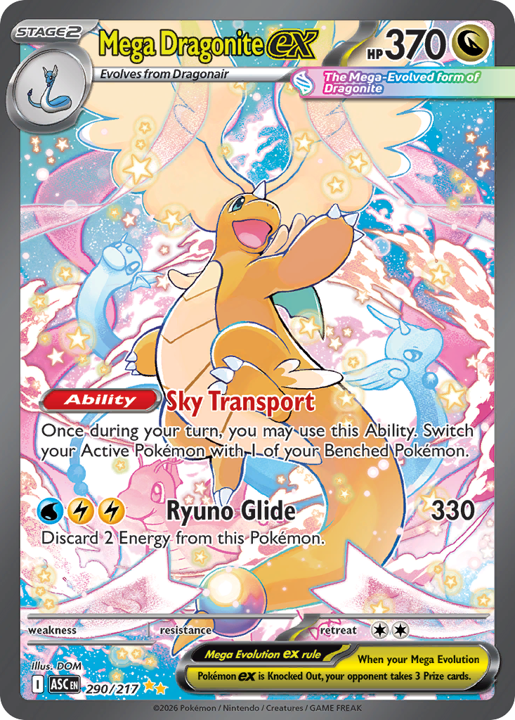 Mega Dragonite ex - 290/217 - EN