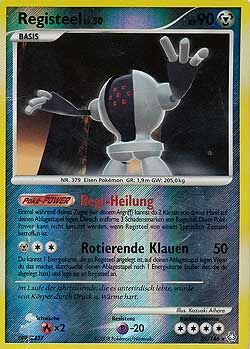 Registeel - 39/146 - Reverse Holo - Pokémon TCG - Near Mint - DE