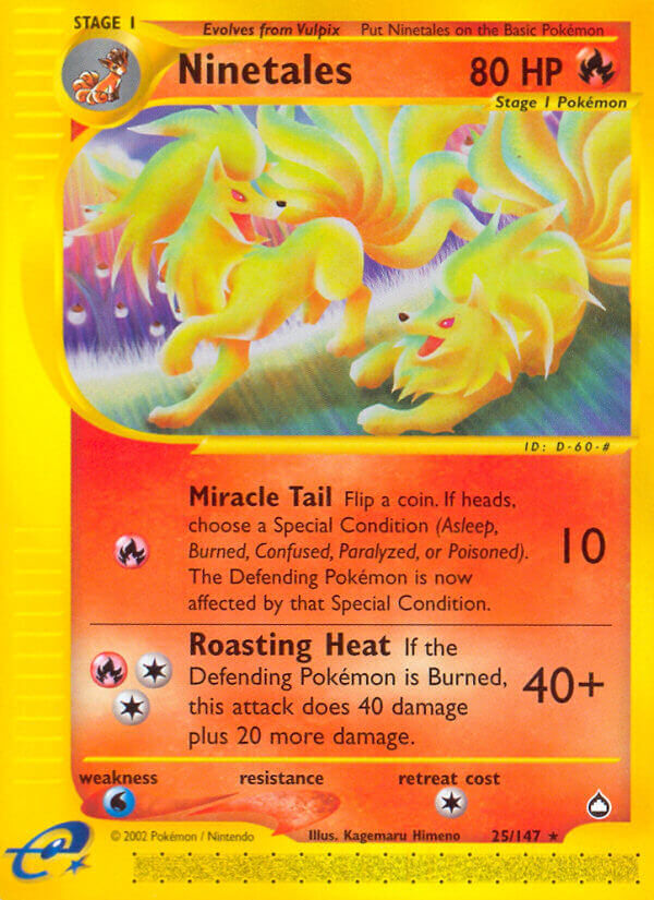 Ninetales - 25/147 - EN Ninetales - 25/147 - EN