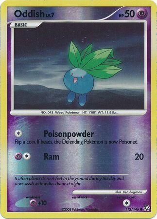 Oddish - 112/146 - Reverse Holo - EN
