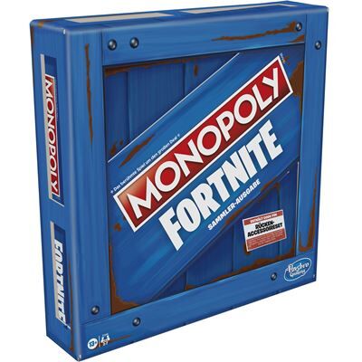 Monopoly Fortnite Sammlerausgabe inkl. In-Game Back Bling Set Code
