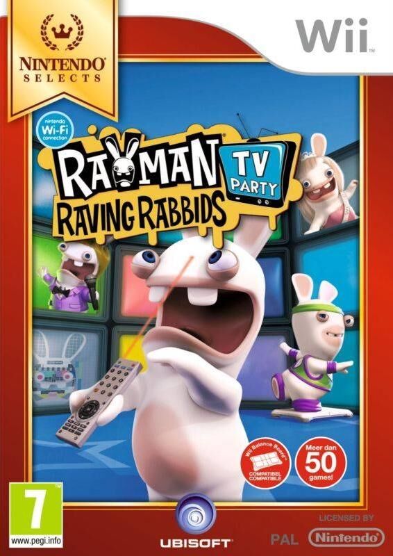 Rayman Raving Rabbids: TV Party [Nintendo Selects] - Nintendo Wii - DE