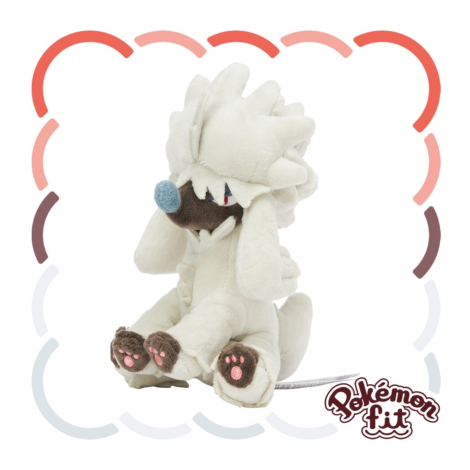 Furfrou (Natural Form) Sitting Cuties Plush - 16.5 cm