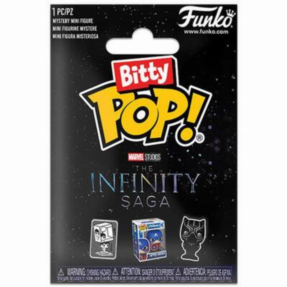 Marvel Mystery Bitty POP! Vinyl Figur - The Infinity Saga - 1 Mystery Pack Random - 2 cm