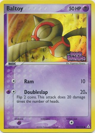 Baltoy - 59/110 - Reverse Holo - EN