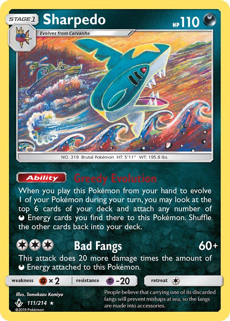 Sharpedo - 111/214 - EN