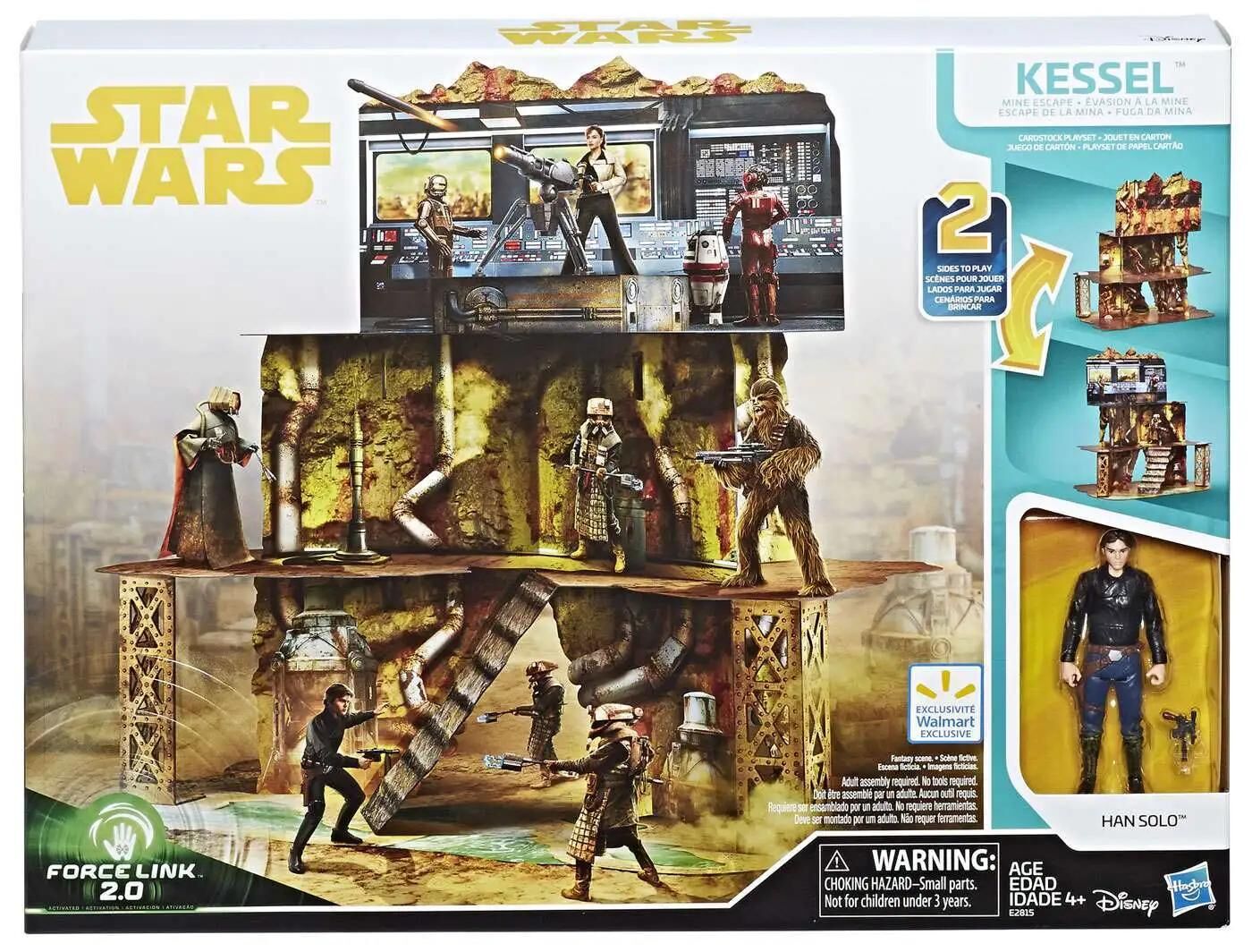 Star Wars Solo Force Link 2.0 Kessel Mine Escape Exclusive 3.75'' Playset [Han Solo Action Figure!]