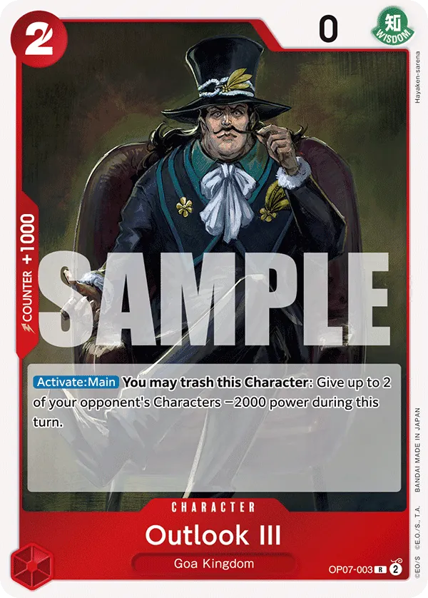 Outlook III - OP07-003 Outlook III - OP07-003
