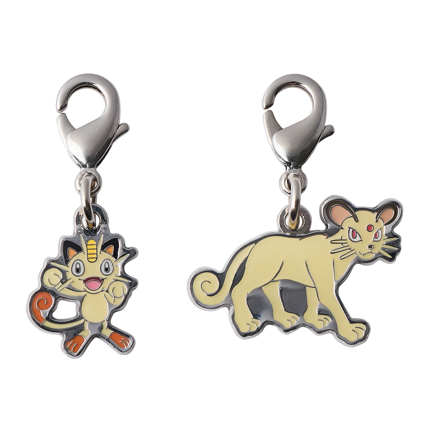 Pokemon Center - Meowth & Persian Schlüsselanhänger - 2 Stück