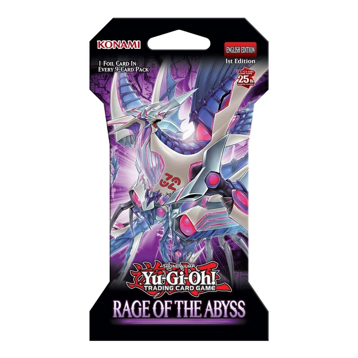 Rage of the Abyss Sleeved Booster Pack - 1. Auflage - Yu-Gi-Oh! - EN Rage of the Abyss Sleeved Booster Pack - 1. Auflage - Yu-Gi-Oh! - EN