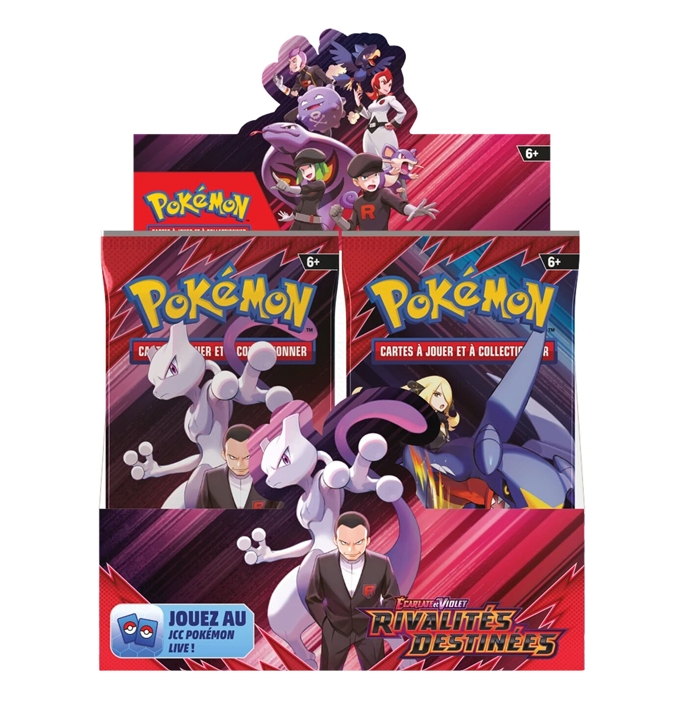 Pokémon JCC: Écarlate et Violet EV10 - Rivalités Destinées Booster Box (36) - FR