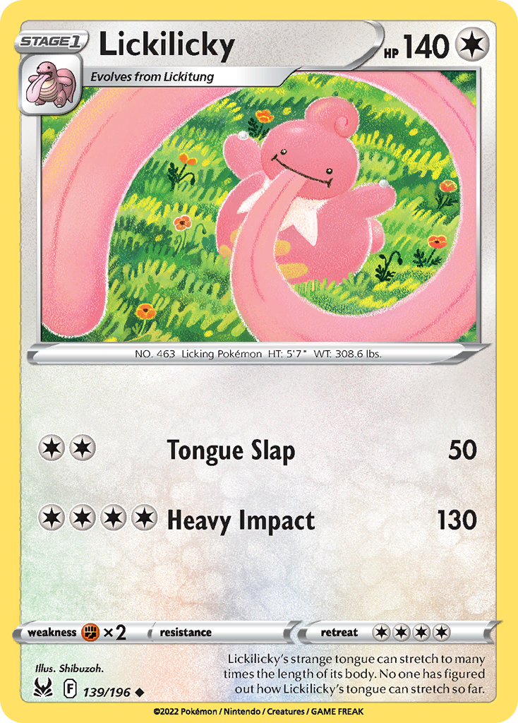 Lickilicky - 139/217 - EN Lickilicky - 139/217 - EN