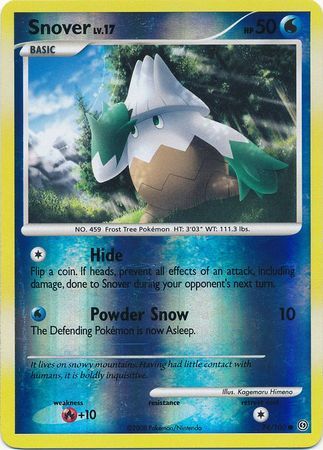 Snover - 74/100 - Reverse Holo - EN